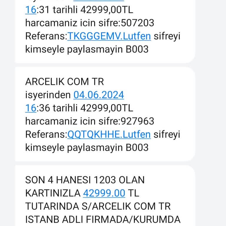 Arçelik Yetkisiz Alışveriş Ve Müşteri Hizmetleri Sorunu