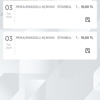 Moka İzinsiz Çekim Yapılmış