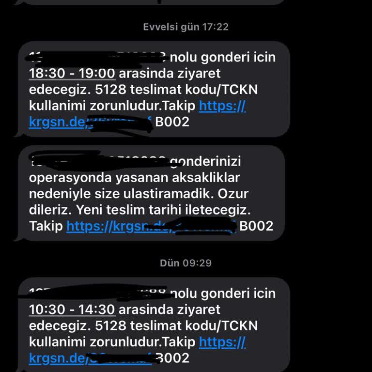 Kargomsende Kargonun Gelmeme Problemi