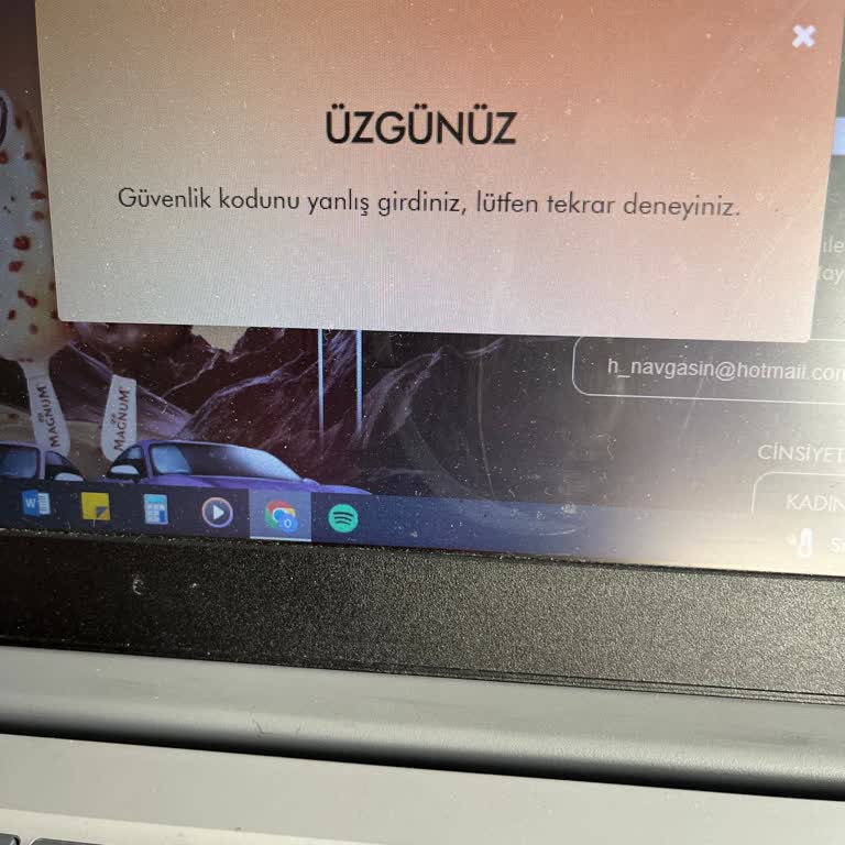 Magnum Güvenlik Kodu Hatası