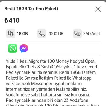 Vodafone Aynı Tarife Farklı Fiyat Uygulaması