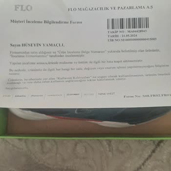 Lumberjack FLO Lumberjack Ayakkabı Ürün Kalitesizliği