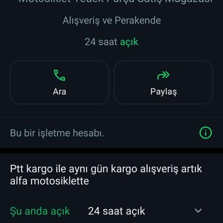 Motosikletyedekparca.net Mağdur Oldum