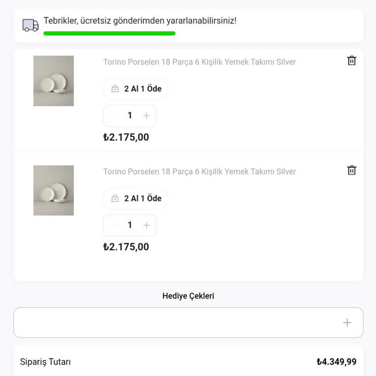 English Home 2 Al 1 Öde Kampanya