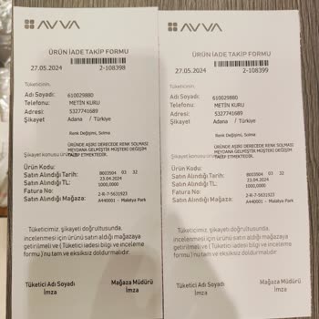Avva Siyah Jean İlk Yıkamada Rengini Kaybetti