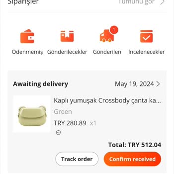 Aliexpress Çanta Yerine Anahtarlık Geldi