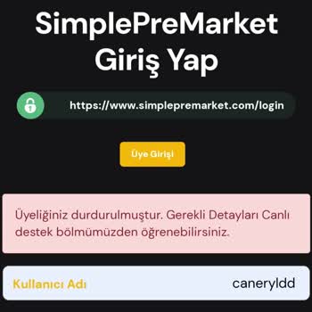 Telegram Https://www.simplepremarket.com/ Parama El Koydu