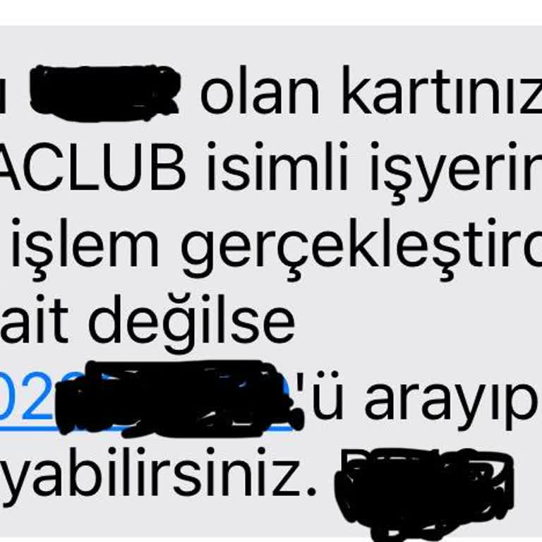 Gela Club Tarafından Gönderilmeyen Siparişim.