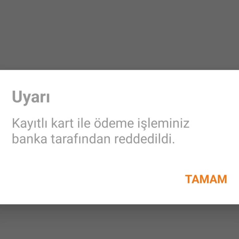 Ziraat Bankası Ziraat Online Ödeme Hatası