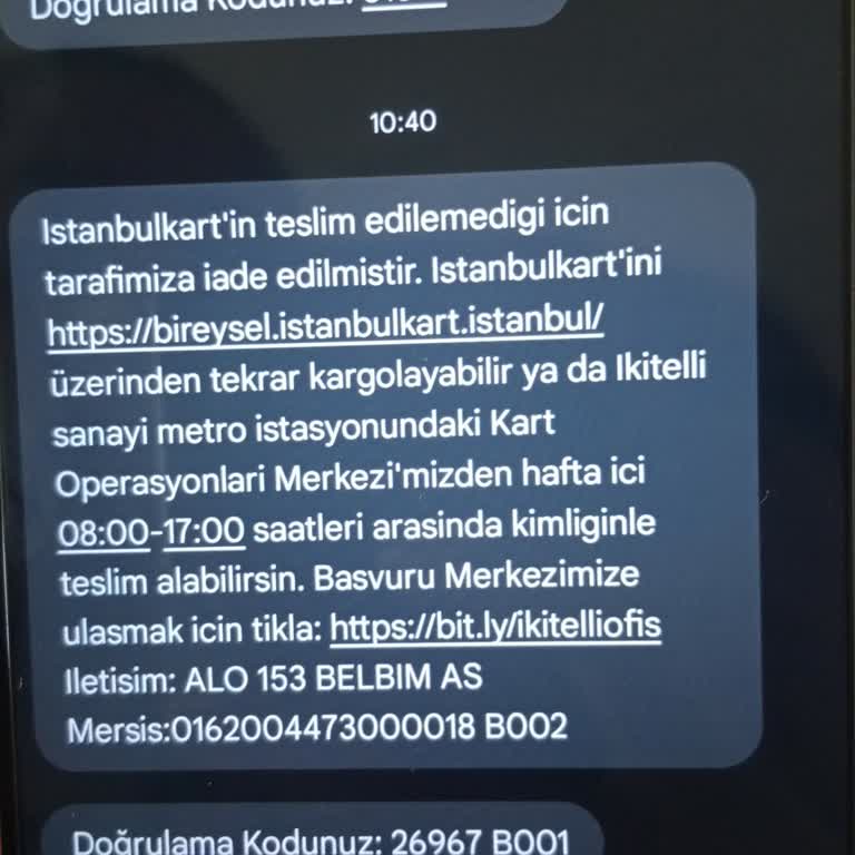 PTT Kargo İstanbul Kart Teslimatında Yaşanan Sorunlar