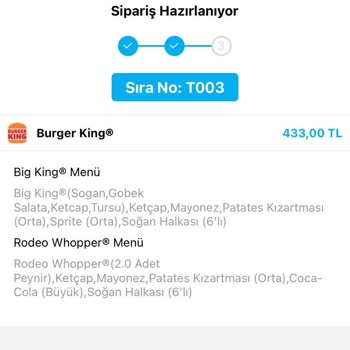 Burger King Tıkla Gelsin'de İndirim Sorunu