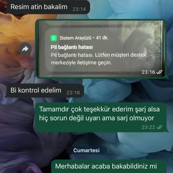 Tokgöz İletişim Epttavm'den Aldığım C55 Bataryası Şarj Olmuyor Ve Destek Alamıyorum