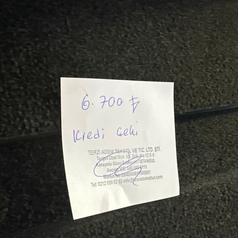 TerziAdemAltun Ayaş Yolu Mağazası Ürün Şikayeti