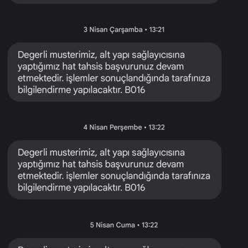 Vodafone Evde İnternet Cayma Bedeli Yansıtması.