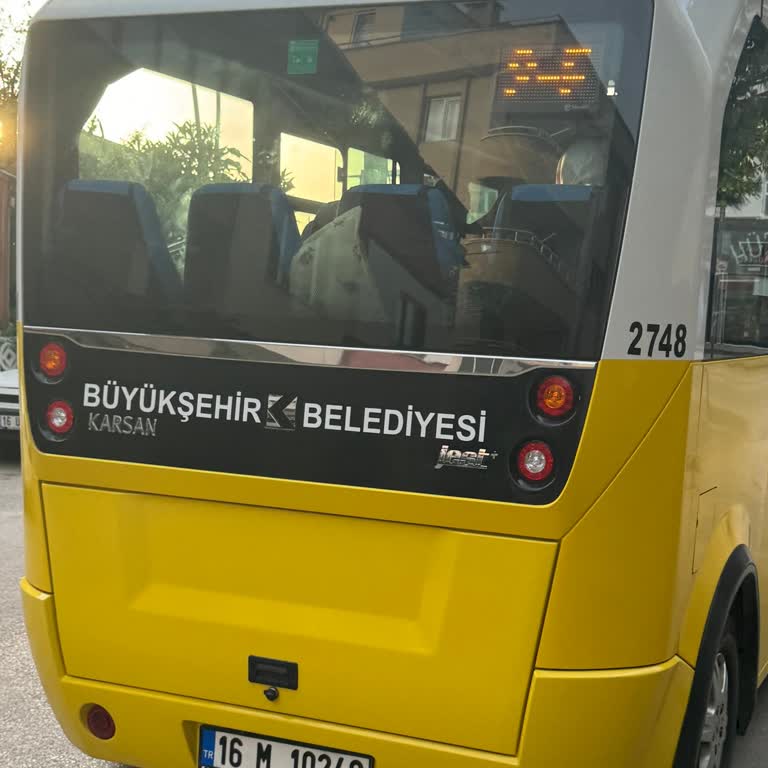 BURULAŞ Otobüs Şoförünün Sert Ve Saygısız Davranışları Hakkında Şikayet