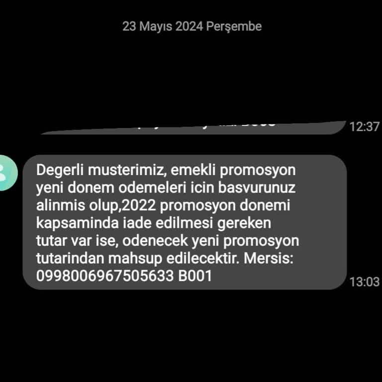 Ziraat Bankası Promosyon Hesabıma Yatmadı