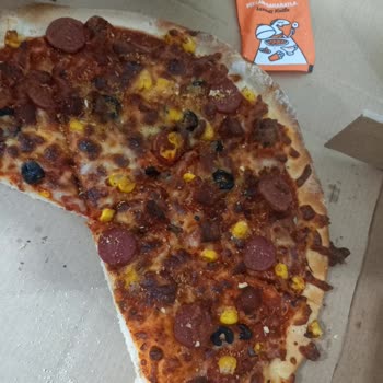 GetirYemek Eksik Malzemeli Gelen Pizza