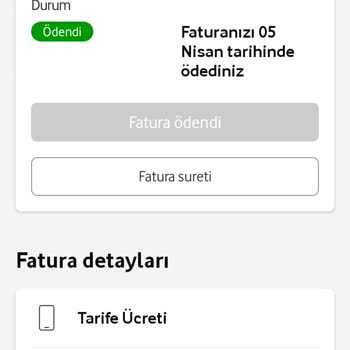 Vodafone Yanlışlıkla Kesilen Ücretler Ve İade Talebi