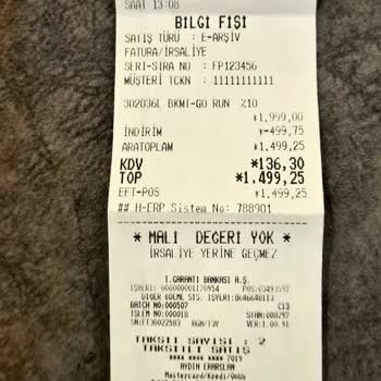 Athletic Zone Ürünün Ödeme İadesinin Yapılmaması