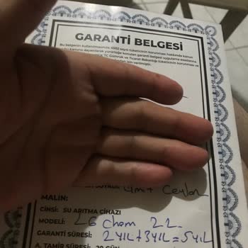 LG Su Arıtma Cihazına Bayisi Sahip Çıkmıyor!