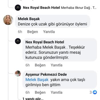 Kaporacı Otel Nex Royal Beach Hotel Maximum Otel