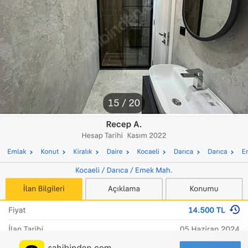 Sahibinden Üzerinden Yapılan Kiralama İşleminde Yaşanan Sorun