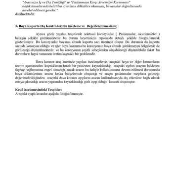 Nissan Boyası Dökülen Aracım İçin Adalet Arıyorum!