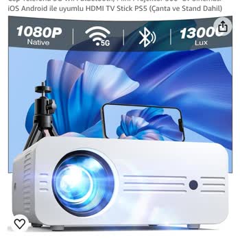 Amazon Projeksiyon Aldım İndirimden İptal Ettiler