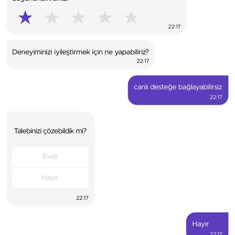 Getir Siparişim İptal Edildi