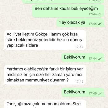 Watsons 14 Mayısta Sipariş Verdim 5 Haziran Hala Bana Ulaşmadı