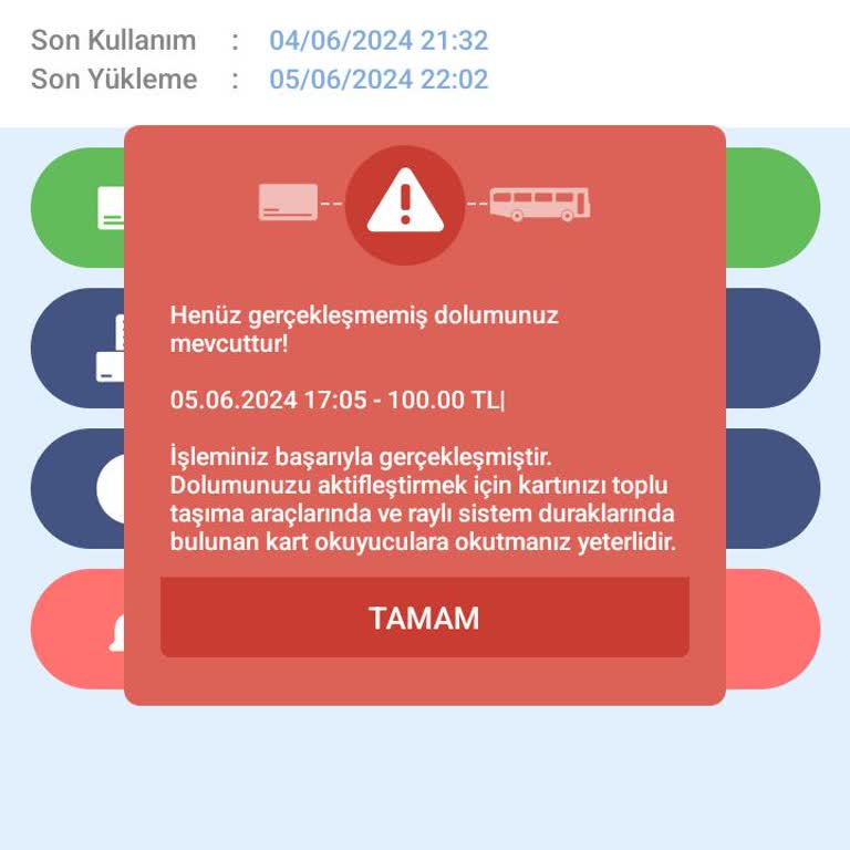 Gaziantep Büyükşehir Belediyesi Karta İşlem Yok