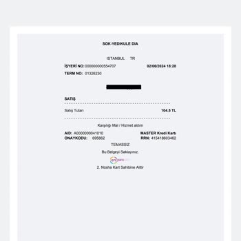 Şok Market Fazladan Ödeme Aldı Ve Paramı İade Etmiyor!