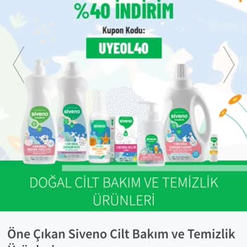 Siveno Yeni Üyelere İndirim Başlığı