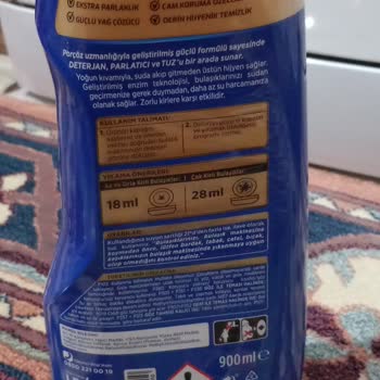 Porçöz Bulaşık Makine Jeli Şikayeti