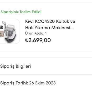 Kiwi Home Kiwi4320 Koltuk Yıkama Makinesi