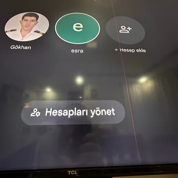 TCL Televizyon Üretim Hatalı 55inç TCL Smart TV