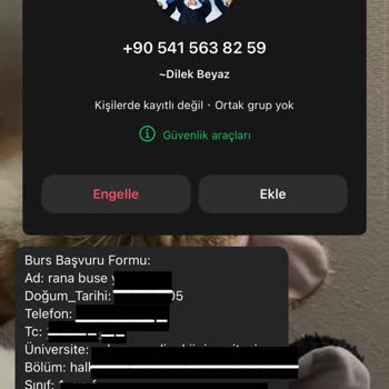 Burs Vaadiyle Dolandırıcılık Kişisel Bilgilerimin İzinsiz Kullanımı Hakkında Önemli Uyarı