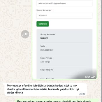 Voi Butik Siparişim Gelmedi Param İade Edilmedi