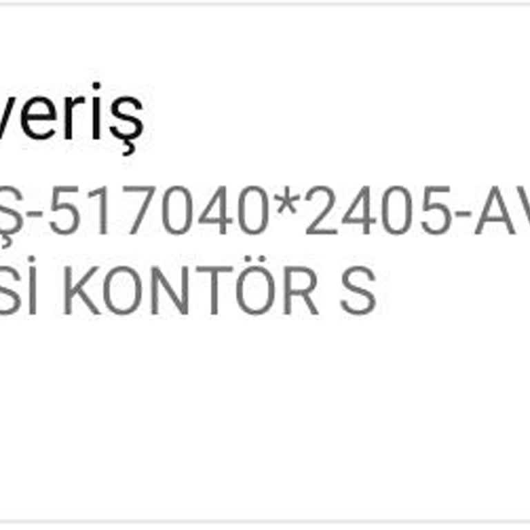 Bimcell Lira Yükleme Sorunu