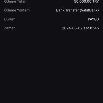 Para Transferim Bybit Hesabıma Geçmedi
