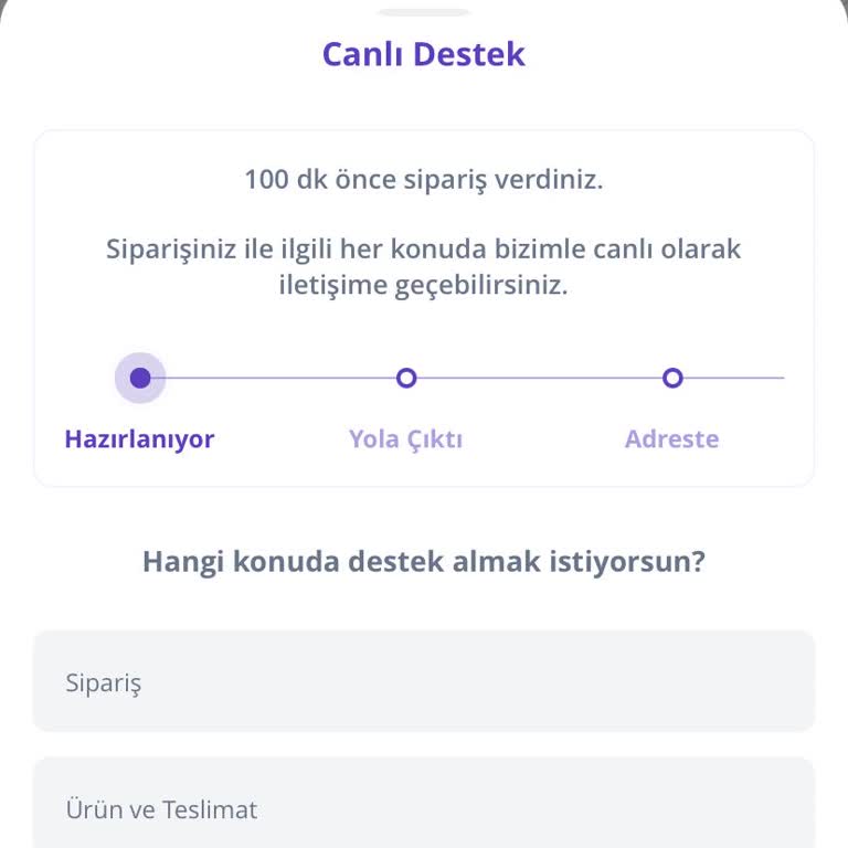 Getir Marketin Siparişi Teslim Etmeme Sorunu