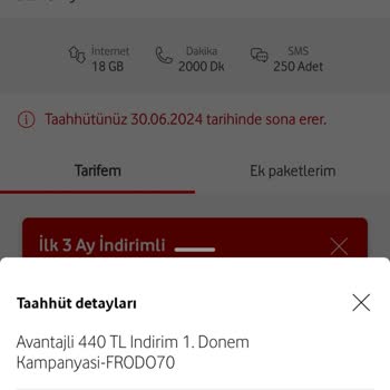 Vodafone İstediğim Tarifeye Geçmeme İzin Vermiyor!
