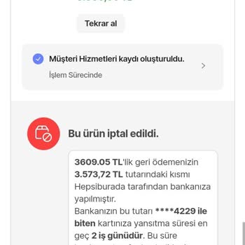 Hepsiburada Reklama Uymayan Ürün