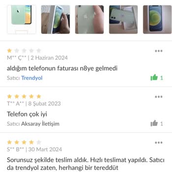 Trendyol Telefon Faturasını Vermiyor