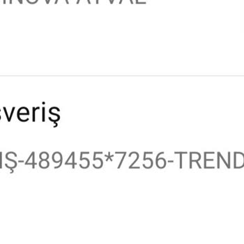 Trendyol Sipariş Verdim Param