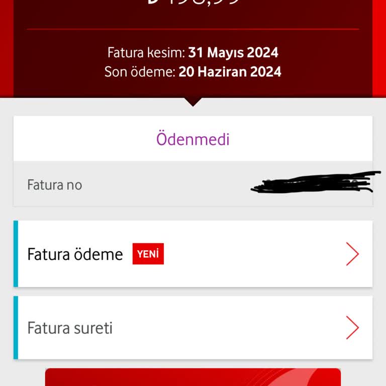 Vodafone Pay Yanıltıcı Faturalar Ve Söz Verilmeyen Modem Ücreti