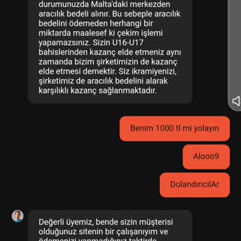 Karmabet Ödeme Sorunu Ve Komisyon Talebi