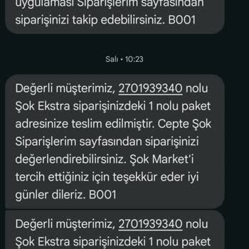 Şok Marketler Aldığım Ürünün Teslim Edilmeyip Edildi Gibi Gösterilip İade Edilmiş Gi