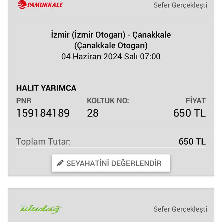 Pamukkale Turizm Yolda Bırakması Hiç