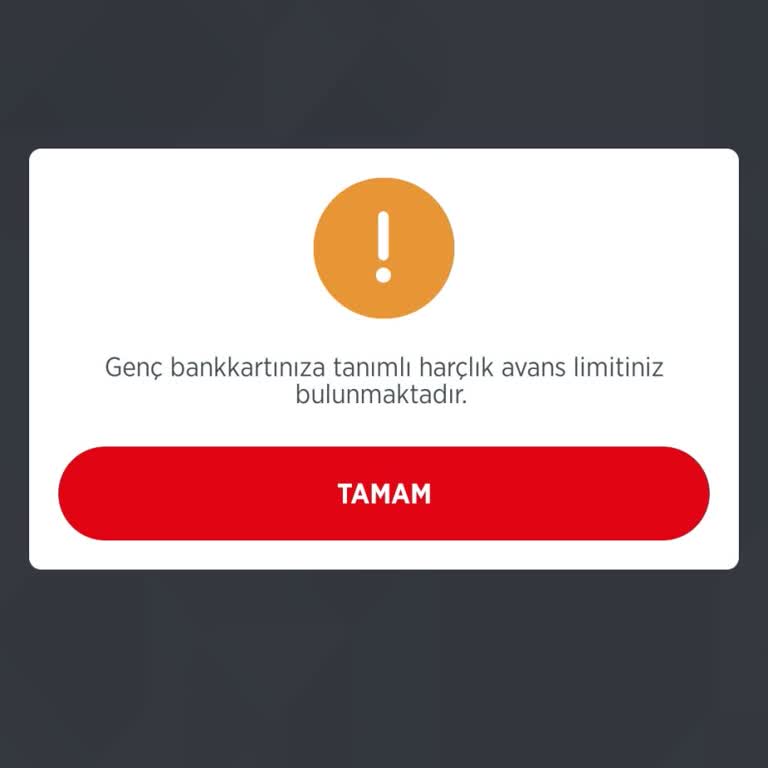 Ziraat Bankası Harçlık Avans Sorunu
